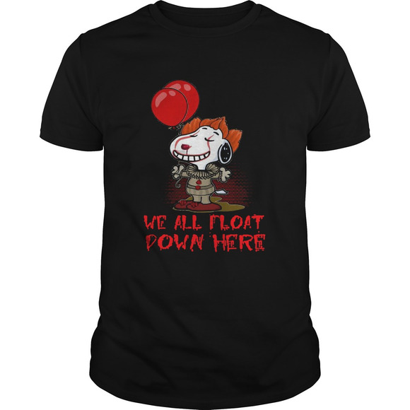 Other - Pennywise And Snoopy We All Float Down Here Shirt